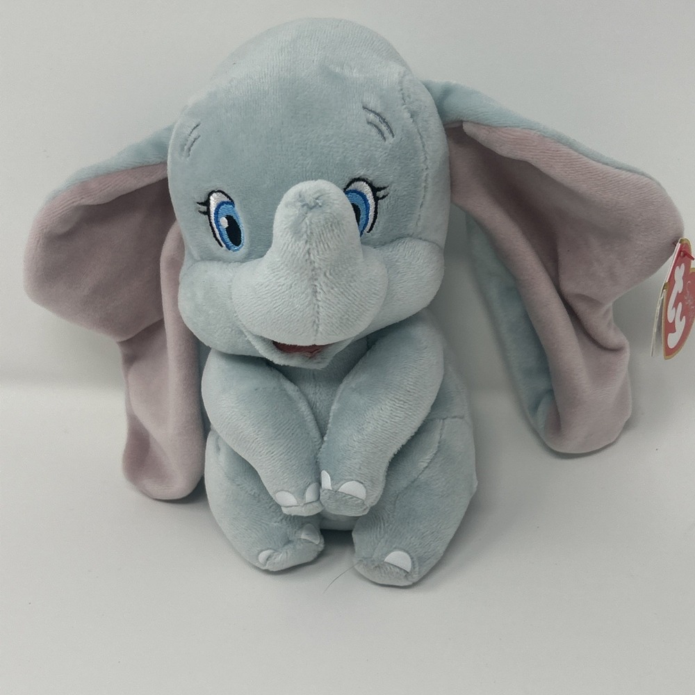 NWT TY Disney Dumbo Plush Beanie Rare Great Condition Collectable 2023